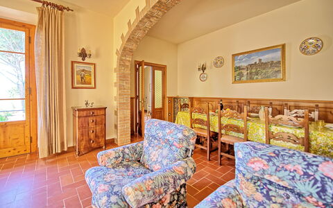 Casale Ambra: Zimmer, Eigentum, Möbel, Gebäude, Haus, Grundeigentum, Interior Design, Zuhause, Wohnzimmer, Tabelle