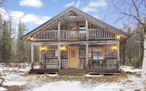 Suopursu: Schnee, Holz, Winter, Hütte, Haus, Dach, Zuhause, Einfrieren, Blockhaus, Zweig