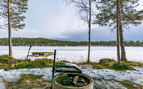 Mäntyrinne: Natürlichen Umgebung, Landschaft, Winter, Wald, Einfrieren, Schnee, Lärche, Reservoir, Picknicktisch