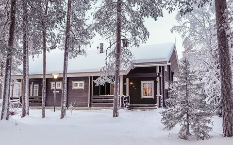 Sallanrinne B: Holz, Schnee, Winter, Hütte, Einfrieren, Zuhause, Blockhaus, Lärche, Abstellgleis