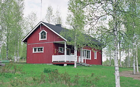 Mustikkainen: Zuhause, Hütte, Dach, Estate, Schatten, Bauernhaus, Rasen, Landscaping, Garten, Garten