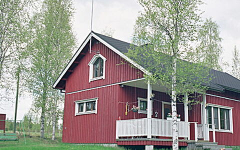 Mustikkainen: Zuhause, Hütte, Dach, Estate, Schatten, Bauernhaus, Rasen, Landscaping, Garten, Garten