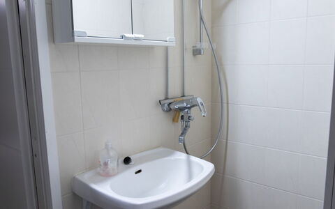 Vattomäki: Badezimmer, Bad Sink, Armatur, Sinken, Zapfhahn, Installation, Interior Design, Spiegel, Zimmer