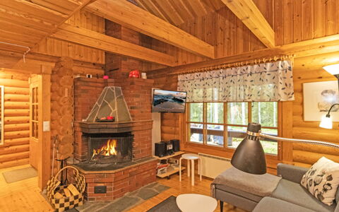 Varilan Lomamajat Nr1: Holz, Decke, Interior Design, Möbel, Zuhause, Flooring, Fussboden, Hütte, Zimmer, Wohnzimmer