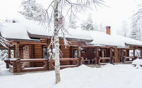 Varilan Lomamajat Nr2: Schnee, Winter, Holz, Hütte, Einfrieren, Blockhaus, Lärche, Holz, Schneesturm