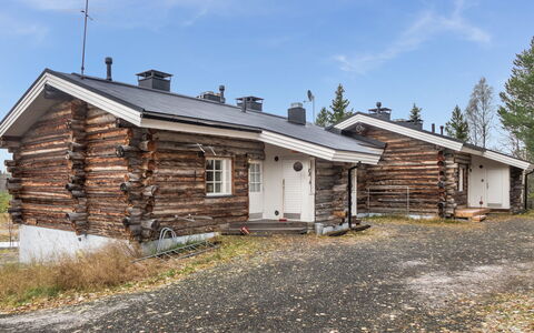 Revonaapa B13: Dach, Hütte, Abstellgleis, Blockhaus, Lärche, Winter, Holz, Schuppen, Pine Familie