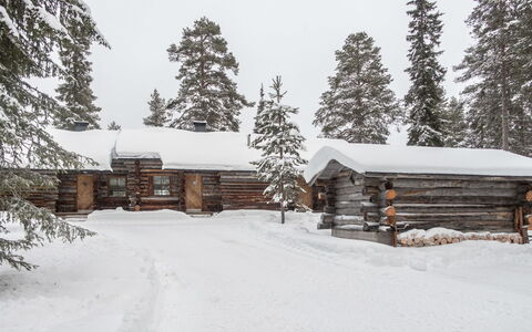 Saukkokumpu 3: Holz, Winter, Schnee, Zuhause, Hütte, Einfrieren, Abstellgleis, Blockhaus, Eis