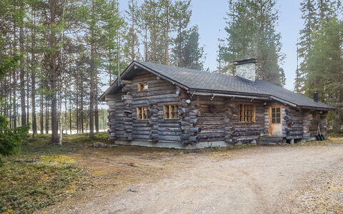 Rukakolo: Holz, Dach, Hütte, Haus, Blockhaus, Zuhause, Hütte, Abstellgleis, Lärche