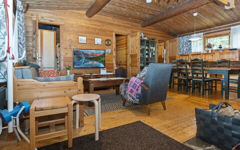 Kesäranta 2: Holz, Möbel, Zuhause, Decke, Hütte, Haus, Blockhaus, Wohnzimmer, Zimmer, Hartholz