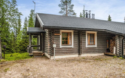 Kieppi a: Holz, Hütte, Blockhaus, Wald, Schuppen, Gartenbauten, Lärche, Wald, Holzbeize