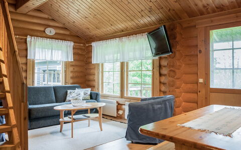 Kieppi a: Holz, Hütte, Blockhaus, Wald, Schuppen, Gartenbauten, Lärche, Wald, Holzbeize