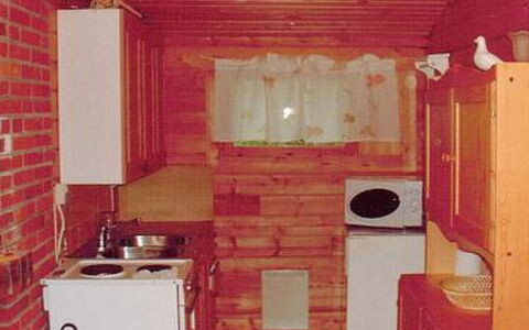 Raanumökki 4: Holz, Hütte, Blockhaus, Wald, Schuppen, Gartenbauten, Lärche, Wald, Holzbeize