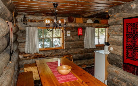 Kelo-Ville: Holz, Schnee, Winter, Hütte, Einfrieren, Zuhause, Blockhaus, Lärche, Abstellgleis