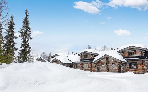 Kantapää C 3: Holz, Schnee, Winter, Hütte, Einfrieren, Zuhause, Blockhaus, Lärche, Abstellgleis
