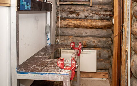 Kantapää C 3: Holz, Schnee, Winter, Hütte, Einfrieren, Zuhause, Blockhaus, Lärche, Abstellgleis