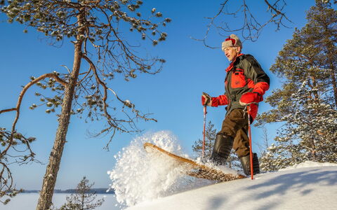 Huljakka: Holz, Schnee, Winter, Hütte, Einfrieren, Zuhause, Blockhaus, Lärche, Abstellgleis