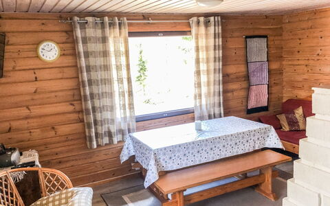 Iltaniemi: Holz, Hütte, Blockhaus, Wald, Schuppen, Gartenbauten, Lärche, Wald, Holzbeize
