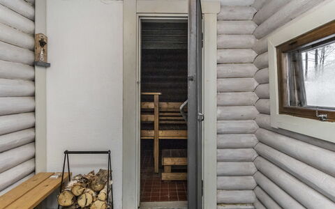 Eemilin Huvila: Holz, Schnee, Winter, Hütte, Einfrieren, Zuhause, Blockhaus, Lärche, Abstellgleis