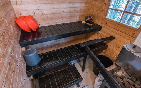 Aamuntorkku: Holz, Schnee, Winter, Hütte, Einfrieren, Zuhause, Blockhaus, Lärche, Abstellgleis
