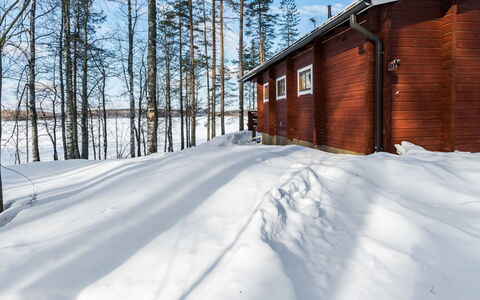 2233.: Holz, Schnee, Winter, Hütte, Einfrieren, Zuhause, Blockhaus, Lärche, Abstellgleis