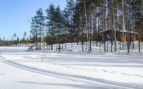 2233.: Holz, Schnee, Winter, Hütte, Einfrieren, Zuhause, Blockhaus, Lärche, Abstellgleis