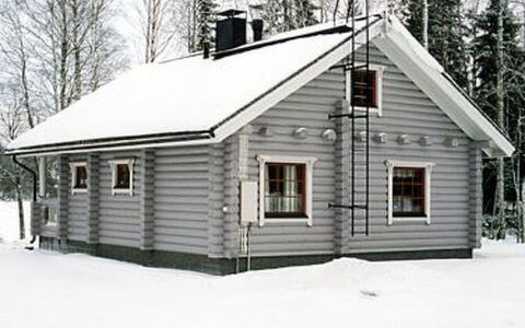 Koivuranta: Holz, Schnee, Winter, Hütte, Einfrieren, Zuhause, Blockhaus, Lärche, Abstellgleis