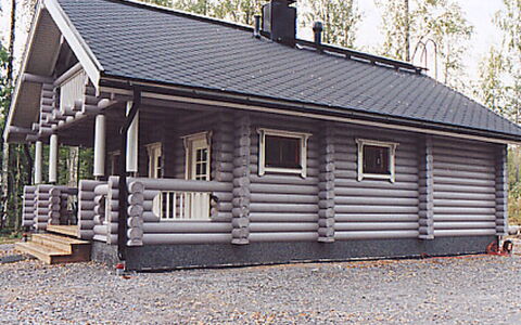 Koivuranta: Holz, Schnee, Winter, Hütte, Einfrieren, Zuhause, Blockhaus, Lärche, Abstellgleis