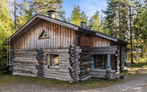 Vuokatinportti A7 Susiportti: Holz, Schnee, Winter, Hütte, Einfrieren, Zuhause, Blockhaus, Lärche, Abstellgleis