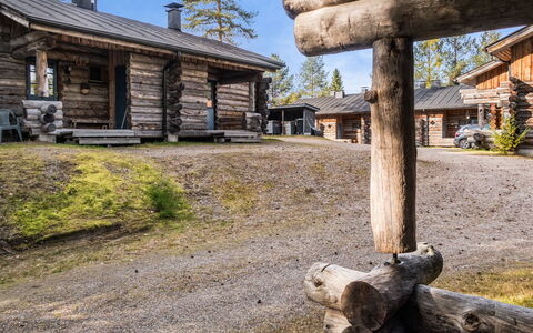Vuokatinportti A7 Susiportti: Holz, Schnee, Winter, Hütte, Einfrieren, Zuhause, Blockhaus, Lärche, Abstellgleis