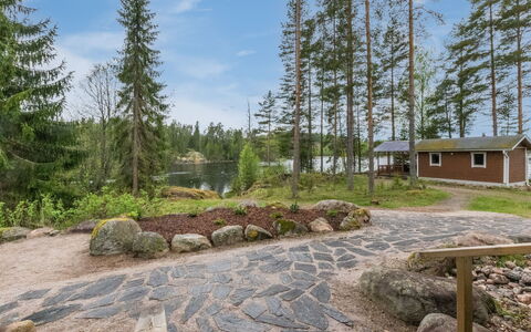 Lammassaari: Hütte, Haus, Zuhause, Gartenbauten, Abstellgleis, Blockhaus, Bauernhaus, Estate, Schuppen, Garten