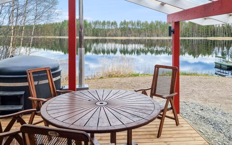 Minervahovi: Holz, Möbel, Gartenmöbel, Tisch Im Freien, Schatten, Stuhl, Deck, Veranda, Hartholz, Holzbeize
