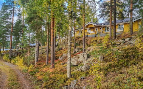 Unnukkamaja: Hütte, Haus, Zuhause, Gartenbauten, Abstellgleis, Blockhaus, Bauernhaus, Estate, Schuppen, Garten