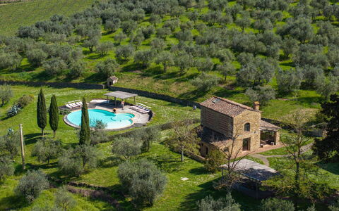 Villa Ferdinando: Schwimmbad, Landschaft, Grundstueck, Bauernhaus, Ländliches Gebiet, Resort, Estate, Hütte, Garten, Rasen