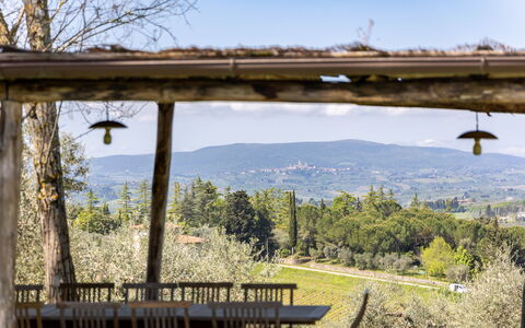 Villa Ferdinando: Sonnenlicht, Schatten, Gartenmöbel, Landscaping, Outdoor Struktur, Veranda, Tisch Im Freien, Eco Hotel, Pergola