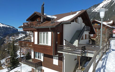 Melodie Apt.w: Schnee, Eigentum, Winter, Berg, Bergstation, Dach, Gebäude, Bergdorf, Haus, Gebirge