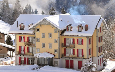 Mittaghorn Apt.8: Gebäude, Eigentum, Schnee, Fenster, Pflanze, Welt, Haus, Die Architektur, Biome, Baum