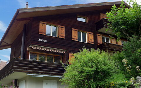 Sulegg Apt. i: Himmel, Pflanze, Wolke, Gebäude, Fenster, Baum, Holz, Haus, Grundstueck