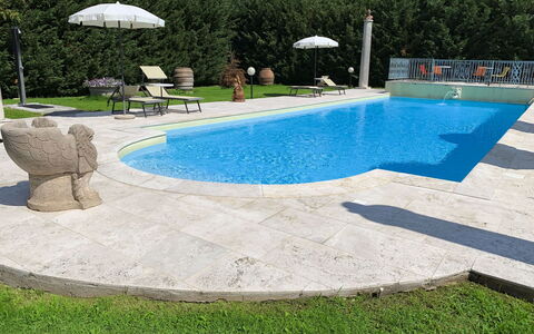 Villa Quattro Mori: Garten, Rasen, Landscaping, Schatten, Gartenmöbel, Park, Hazienda, Estate, Garten, Eco Hotel