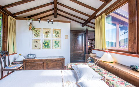 Villa Poggiobello: Zimmer, Decke, Eigentum, Möbel, Interior Design, Gebäude, Haus, Zuhause, Schlafzimmer, Grundeigentum