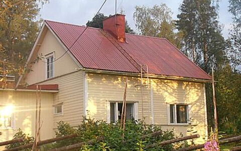 Villa Vuorenpää: Die Architektur, Steigung, Hütte, Gebirge, Blockhaus, Abstellgleis, Holz, Alpen, Eco Hotel, Bergdorf