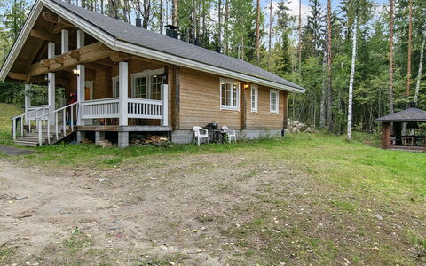 Mökki Mikkola: Hütte, Haus, Zuhause, Gartenbauten, Abstellgleis, Blockhaus, Bauernhaus, Estate, Schuppen, Garten