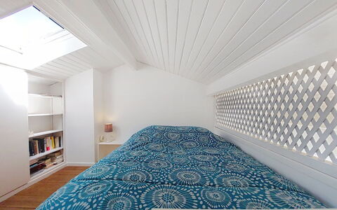 Le Platin: Interior Design, Holz, Decke, Schlafzimmer, Fussboden, Flooring, Bett, Zimmer, Linens, Bedding