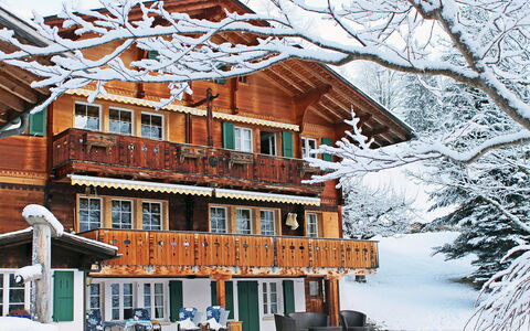 Chalet Jrene: Gebäude, Himmel, Schnee, Fenster, Baum, Welt, Zweig, Haus, Wohngebiet, Einfrieren