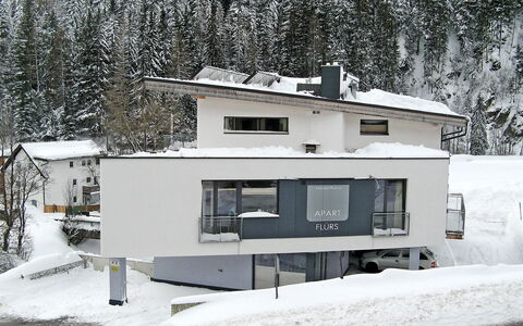 Flirscherblick: Schnee, Gebäude, Eigentum, Fenster, Baum, Haus, Hütte, Steigung, Landschaft