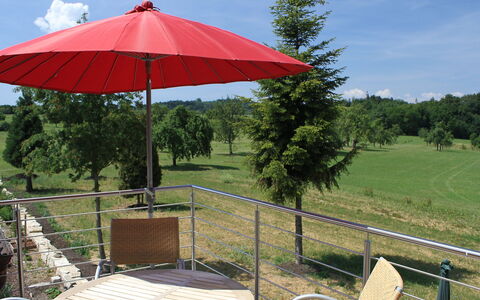 Lärche: Himmel, Pflanze, Eigentum, Tabelle, Baum, Schatten, Regenschirm, Wolke, Gartenmöbel, Gras