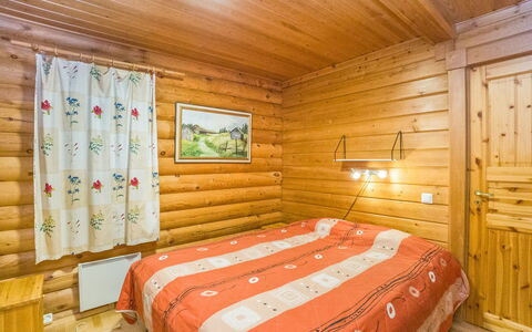 Kaukonraitti 4 C 2: Holz, Decke, Zuhause, Holzbeize, Blockhaus, Hartholz, Schlafzimmer, Bett, Hütte, Bettrahmen