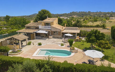 Cas Pec: Estate, Villa, Hazienda, Schwimmbad, Landscaping, Bauernhaus, Villa, Regenschirm, Eco Hotel
