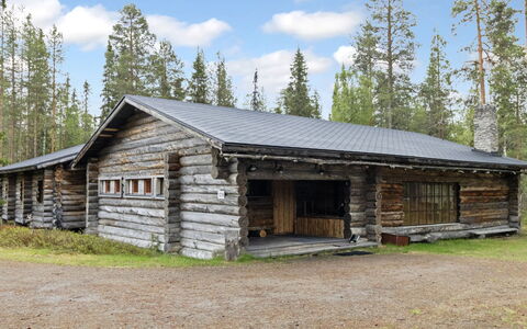 Metsä-Luosto: Hütte, Haus, Zuhause, Gartenbauten, Abstellgleis, Blockhaus, Bauernhaus, Estate, Schuppen, Garten