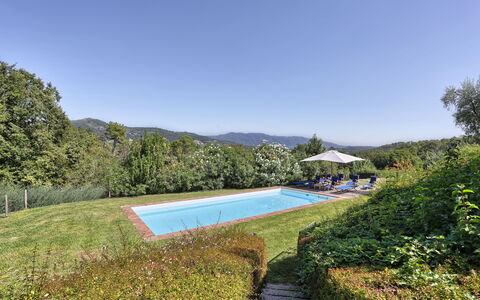 Le Pergole: Natürliche Landschaft, Eigentum, Schwimmbad, Grundeigentum, Naturschutzgebiet, Estate, Haus, Landschaft, Ländliches Gebiet, Gras