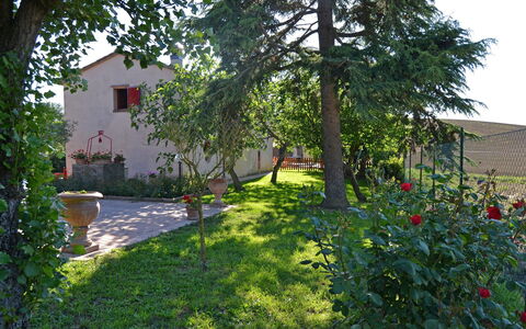 Casa Laura: Eigentum, Garten, Haus, Garten, Hinterhof, Baum, Zuhause, Gebäude, Grundeigentum, Hütte